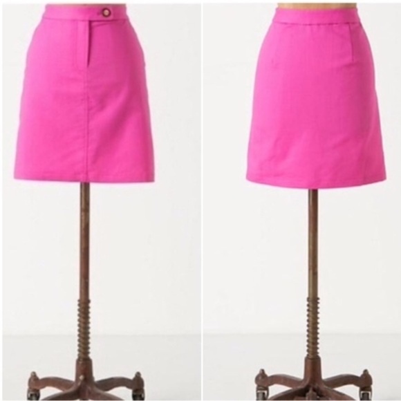 Vanessa Virginia Anthropologie Pickstitched Mini Skirt - Picture 6 of 6